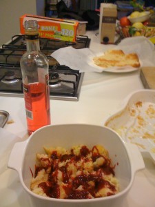 sauce on trifle