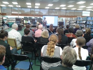 When We Wake Launch in Oamaru Library