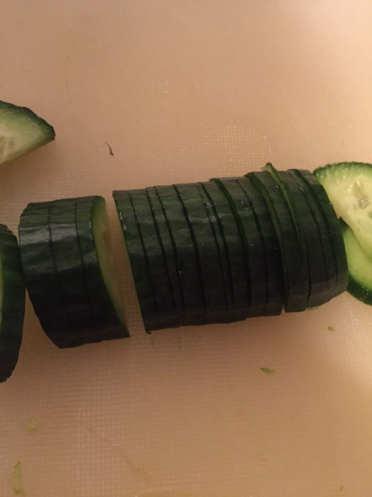 even slices